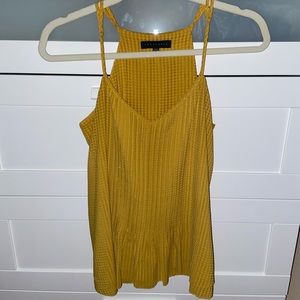 mustard yellow tank